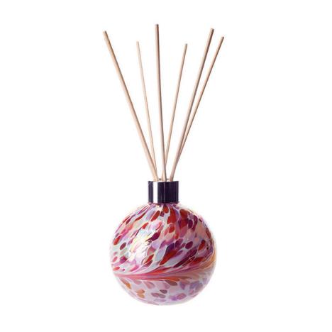 Amelia Art Glass Pink, Peach & White Iridescence Sphere Reed Diffuser  £15.74