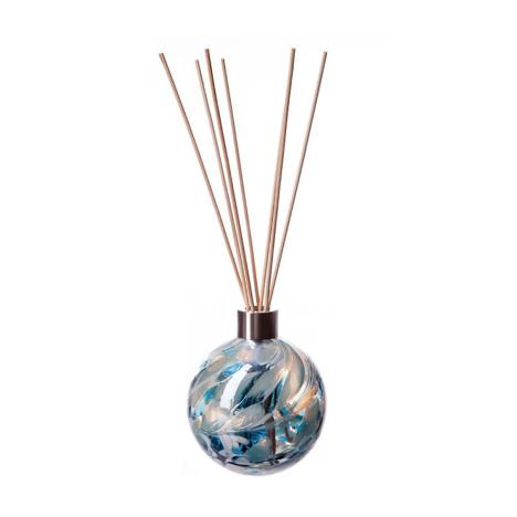 Amelia Art Glass Turquoise & White Sphere Reed Diffuser  £15.74