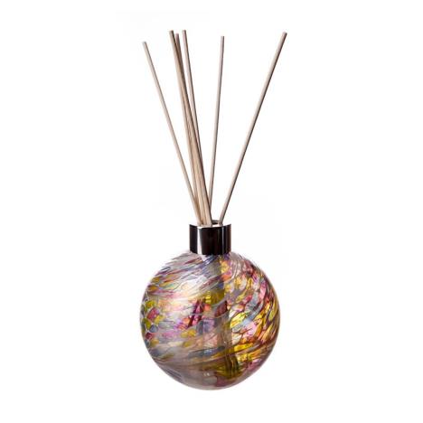 Amelia Art Glass White & Multi-Colour Sphere Reed Diffuser  £15.74