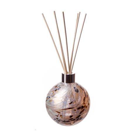 Amelia Art Glass White, Nude & Gold Sphere Reed Diffuser  £15.74