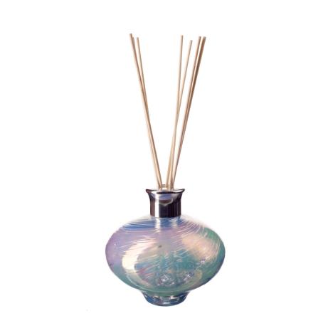 Amelia Art Glass Pink & Blue Pastel Oval Reed Diffuser  £17.99