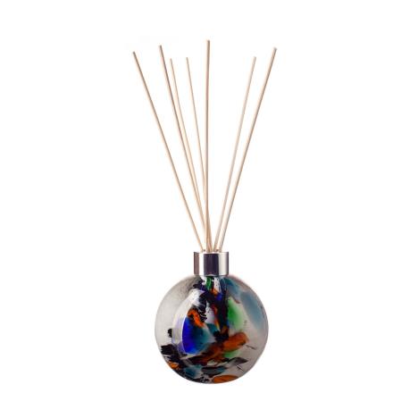 Amelia Art Glass Grey Inferno Sphere Reed Diffuser  £15.74