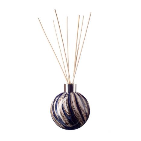 Amelia Art Glass Naval Oak Sphere Reed Diffuser  £15.74