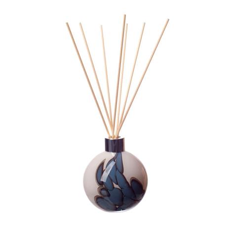 Amelia Art Glass Pebble Blue Sphere Reed Diffuser  £15.74