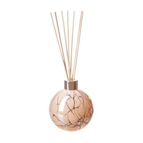 Amelia Art Glass Cream Marble Sphere Reed Diffuser  £15.74