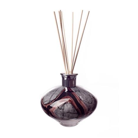 Amelia Art Glass Midnight Storm Oval Reed Diffuser  £17.99