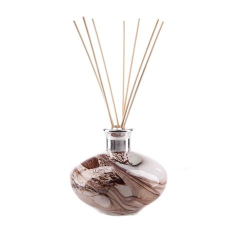 Amelia Art Glass Carnelian Marble Oval Reed Diffuser  £17.99