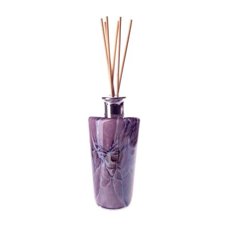 Amelia Art Glass Violet Marble Large Conical Reed Diffuser  £19.34