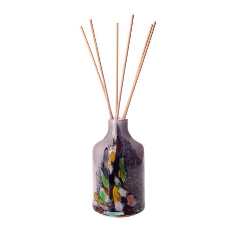 Amelia Art Glass Grey Inferno Apothecary Reed Diffuser  £19.34