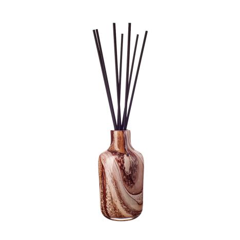 Amelia Art Glass Rustic Swirl Apothecary Reed Diffuser (Black)  £19.34