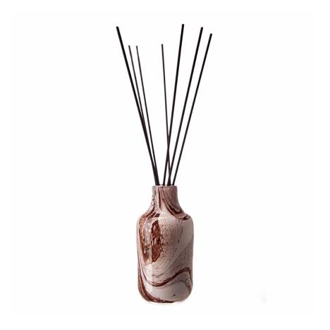 Amelia Art Glass Carnelian Marble Apothecary Reed Diffuser  £19.34