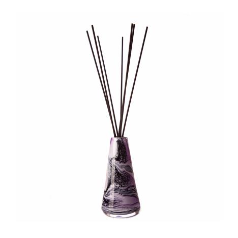 Amelia Art Glass Purple Moon Cone Reed Diffuser (Black)  £17.09