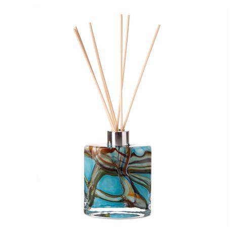 Amelia Art Glass Oceanic Rainbow Small Ellipse Cylinder Reed Diffuser  £16.19