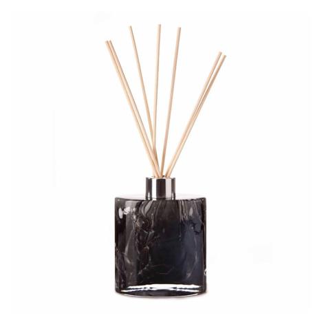 Amelia Art Glass Black Marble Small Ellipse Cylinder Reed Diffuser  £16.19