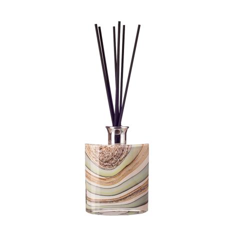 Amelia Art Glass Smoked Meadows Large Ellipse Cylinder Reed Diffuser (Black)  £19.34