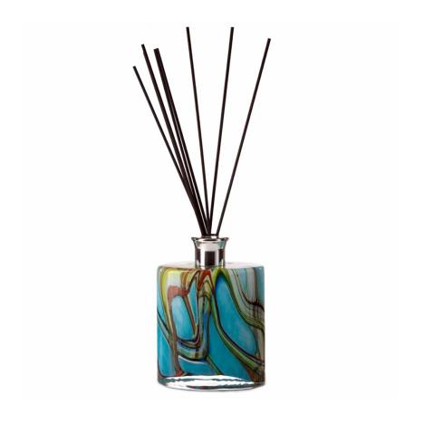 Amelia Art Glass Oceanic Rainbow Large Ellipse Cylinder Reed Diffuser  £19.34