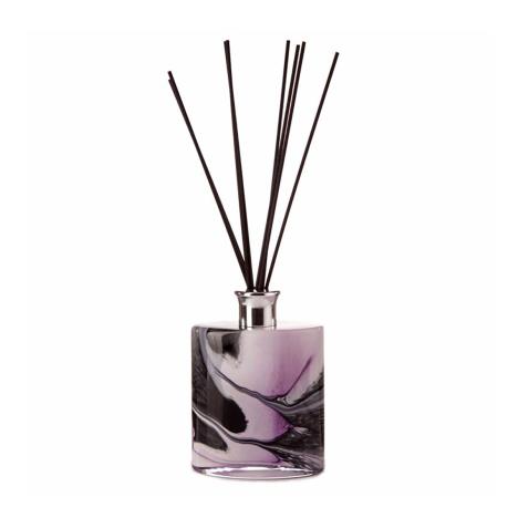 Amelia Art Glass Purple Moon Large Ellipse Cylinder Reed Diffuser  £19.34