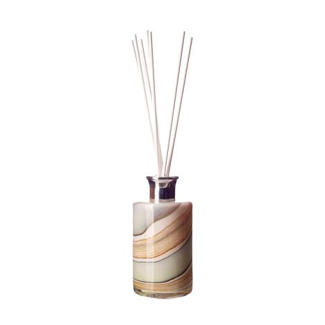 Amelia Art Glass Smoked Meadows Medium Tall Cylinder Reed Diffuser  £17.09