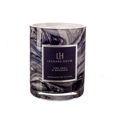 Leonard House Lime Basil & Manderin Jar Candle  £25.19