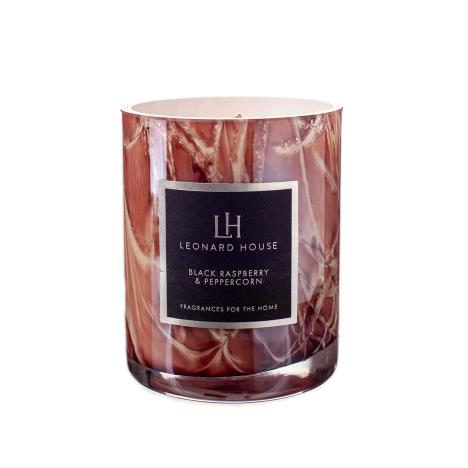 Leonard House Black Raspberry & Peppercorn Jar Candle  £25.19