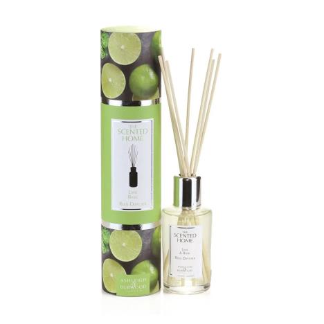 Ashleigh & Burwood Lime & Basil Scented Home Reed Diffuser  £14.36