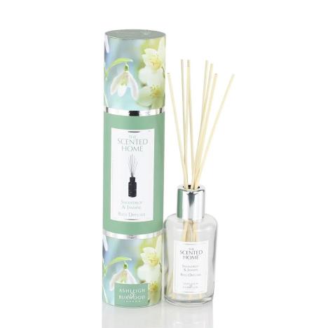 Ashleigh & Burwood Snowdrop & Jasmine Scented Home Reed Diffuser  £14.36