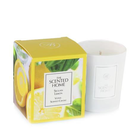 Ashleigh & Burwood Sicilian Lemon Filled Votive Candle  £5.84