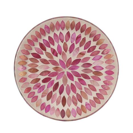 Pink Petals Candle Plate  £4.04