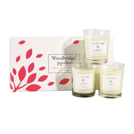 Woodbridge Lotus & White Sage 3 Votive Gift Set  £10.79