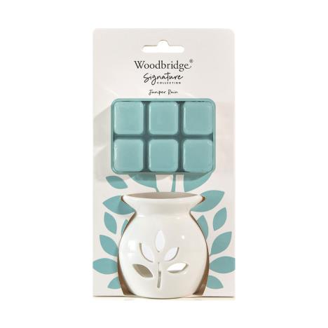 Woodbridge Juniper Rain Wax Melt Warmer Gift Set  £7.19