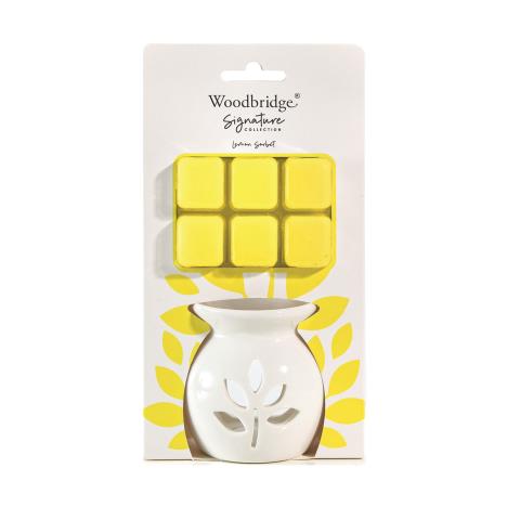 Woodbridge Lemon Sorbet Wax Melt Warmer Gift Set  £7.19
