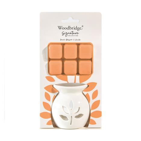 Woodbridge Peach Blossom & Vanilla Wax Melt Warmer Gift Set  £7.19