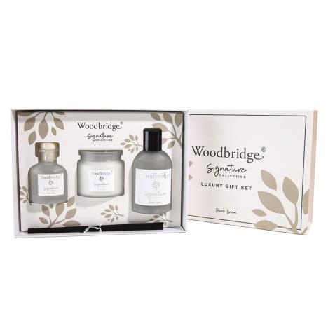 Woodbridge Pure Linen Luxury Home Gift Set  £16.19