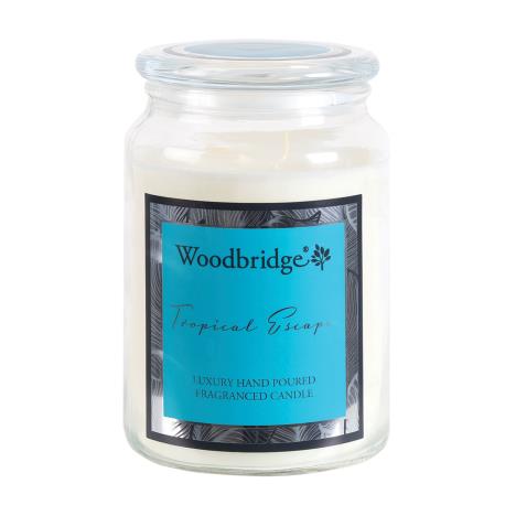 Woodbridge Tropical Escape Large Jar Candle  £9.89