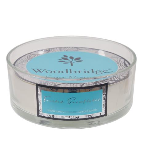 Woodbridge Frosted Snowflakes 5 Wick Candle  £17.99