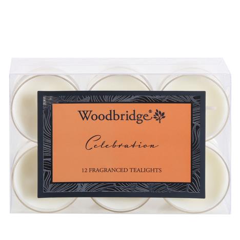 Woodbridge Celebration 4 Hour Tealights (Pack of 12)  £4.49