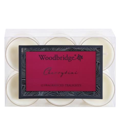 Woodbridge Cherrytini 4 Hour Tealights (Pack of 12)  £4.49