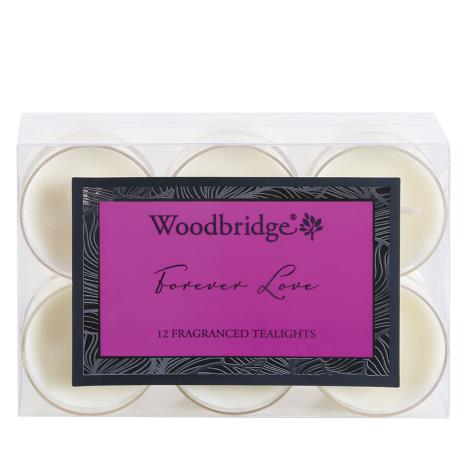 Woodbridge Forever Love 4 Hour Tealights (Pack of 12)  £4.49