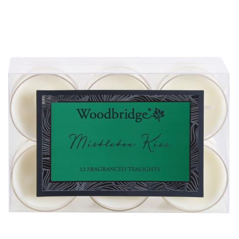 Woodbridge Mistletoe Kiss 4 Hour Tealights (Pack of 12)  £4.49