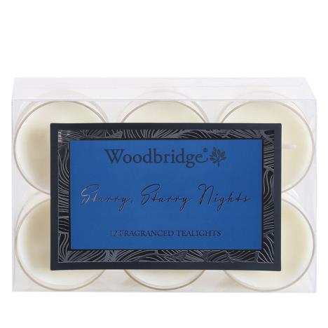 Woodbridge Starry Starry Nights 4 Hour Tealights (Pack of 12)  £4.49