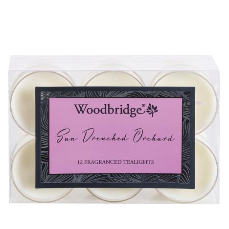 Woodbridge Sun Drenched Orchard 4 Hour Tealights (Pack of 12)  £4.49