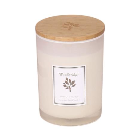 Woodbridge Lime Over Mango Medium Soy Candle  £13.49