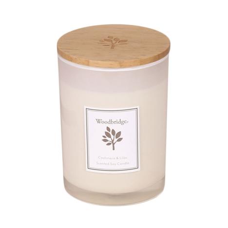 Woodbridge Cashmere & Lilac Medium Soy Candle  £13.49