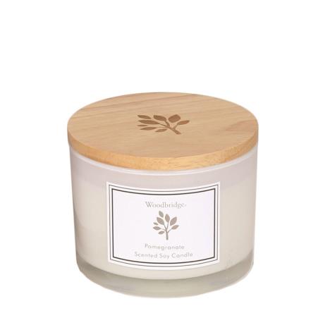 Woodbridge Pomegranate Large Soy Candle  £17.09