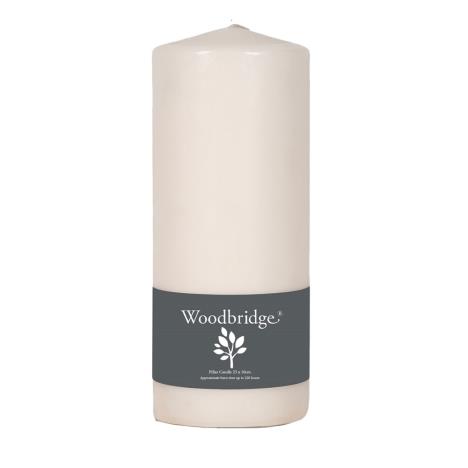 Woodbridge Ivory Large Pillar Candle 25cm  £10.13