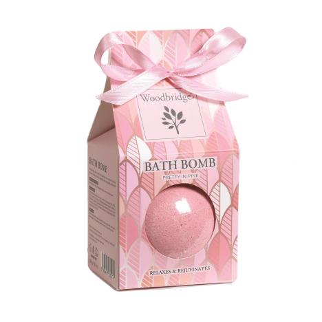 Woodbridge Pretty In Pink Bath Bomb  £2.39