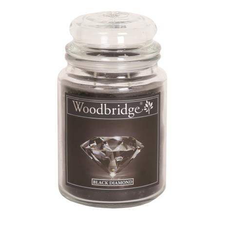 Woodbridge Black Diamond Large Jar Candle  £15.29