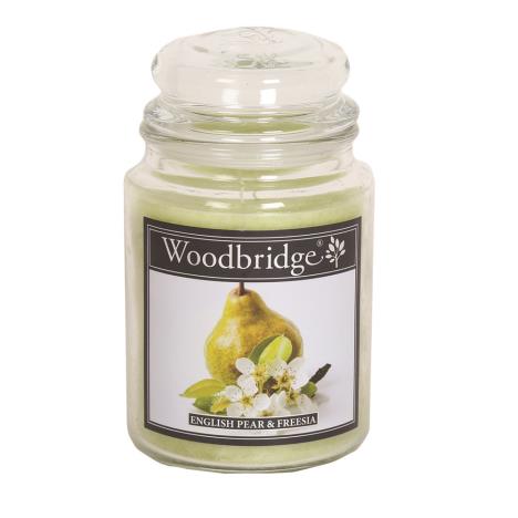 Woodbridge English Pear & Freesia Large Jar Candle  £15.29