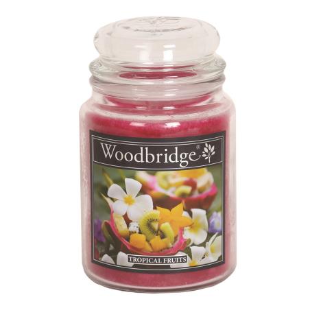 Woodbridge Tropical Fruits Large Jar Candle  £15.29