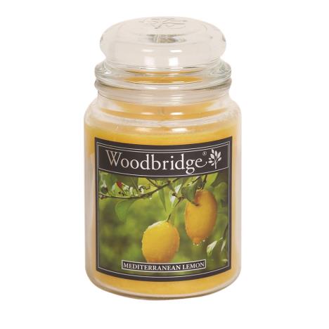 Woodbridge Mediterranean Lemon Large Jar Candle  £15.29